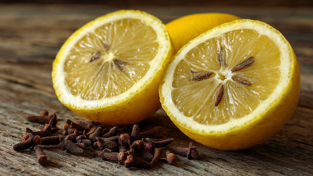 Lemon and Cloves for Mosquito Prevention at Night